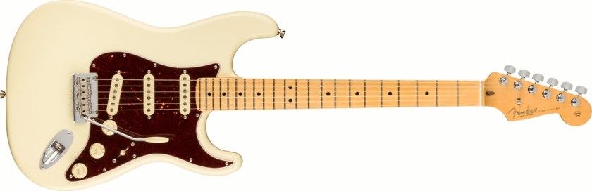 Fender American Professional II Stratocaster Maple Fingerboard Olympic White
