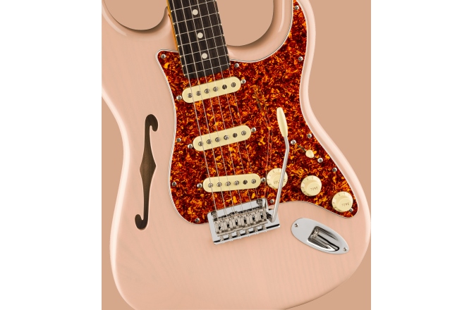 Chitară electrică ST Fender American Professional II Stratocaster Thinline Transparent Shell Pink