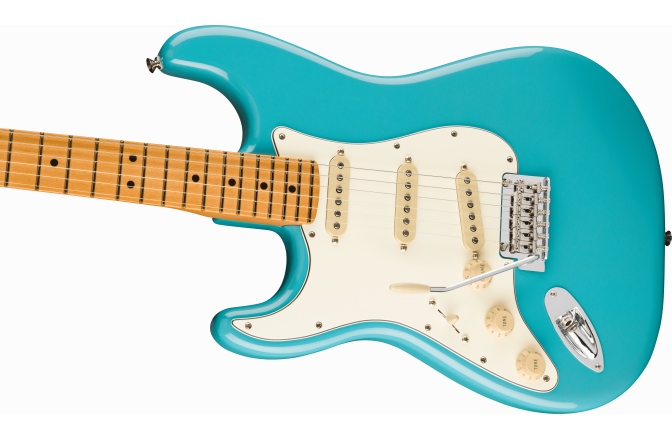 Chitară electrică ST Fender Player II Stratocaster Left-Hand MN Aquatone Blue