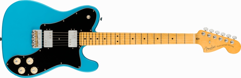 Fender American Professional II Telecaster Deluxe Miami Blue