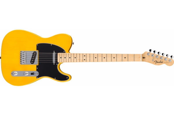 Standard Telecaster Maple Fingerboard Black Pickguard Butterscotch Blonde