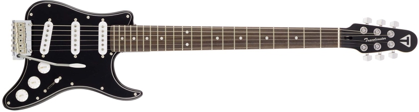 Traveler Guitar - Travelcaster Deluxe - Gloss Black