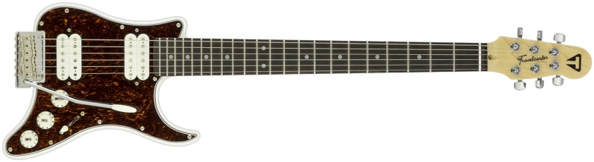Traveler Guitar - Travelcaster Deluxe (Humbucker) - Gloss White