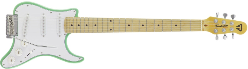 Traveler Guitar - Travelcaster Deluxe - Surf Green