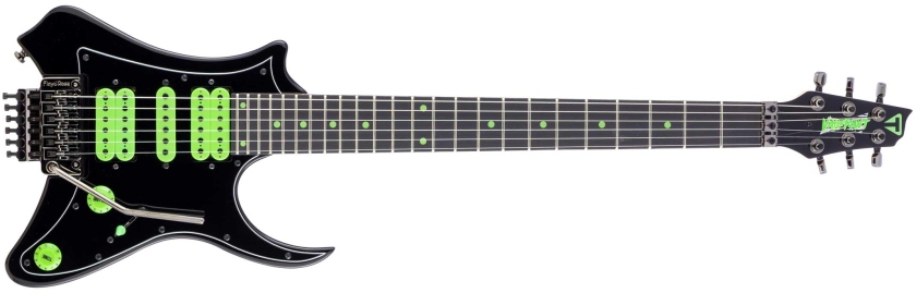 Traveler Guitar - V88X - Vaibrant Deluxe - Cosmic Black