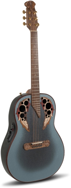 Adamas 1687GT Deep Non-Cutaway Reverse Blue Burst