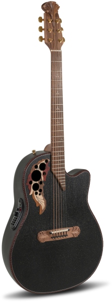 Adamas 2087GT Deep Contour Cutaway Negru