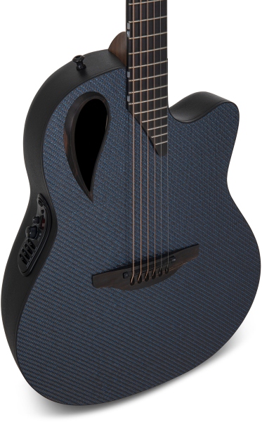 Adamas MD80-NWT Mid-Depth Contour Cutaway NWT Blue Reflection