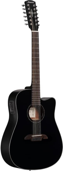 Alvarez AD60-12CEBK Dreadnought 12-String