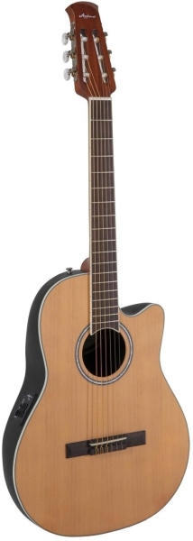 Applause AB24CII Mid Cutaway Nylon Natural Satin