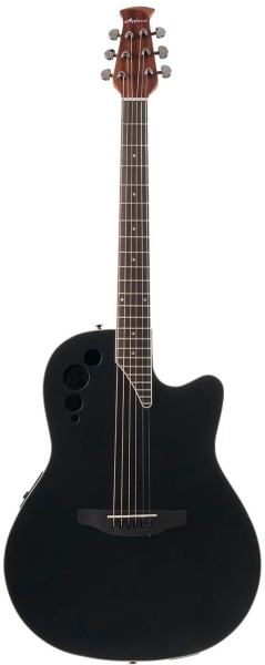 Applause Elite AE44-5S Mid Cutaway BK Satin