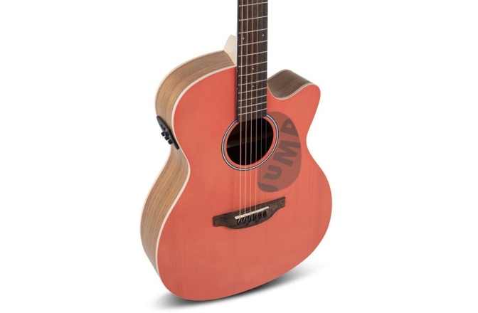 Chitară Electro-Acustică Applause Jump OM CE Peach