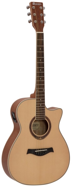 Dimavery AW-420 Western guitar, Sapele, nature
