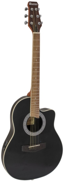 Dimavery RB-300 Rounded back, black