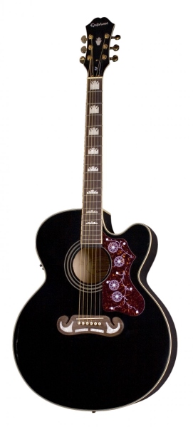 Epiphone J-200 EC Studio Black