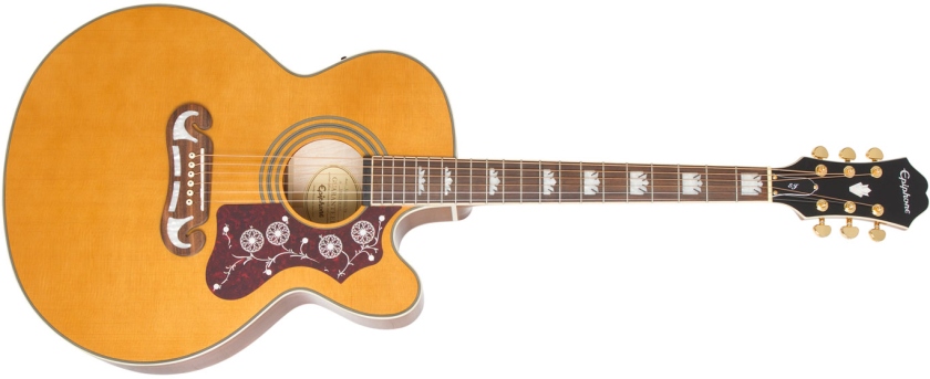 Epiphone J-200 EC Studio Vintage Natural