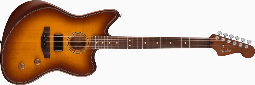 Fender Acoustasonic Standard Jazzmaster Honey Burst