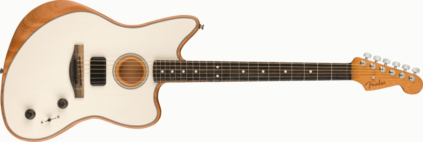 Fender American Acoustasonic Jazzmaster Arctic White 