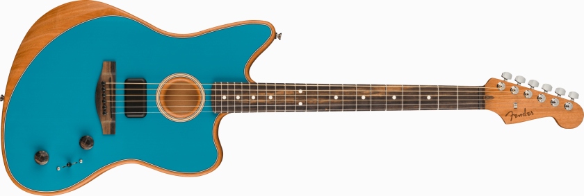Fender American Acoustasonic Jazzmaster Ocean Turquoise 