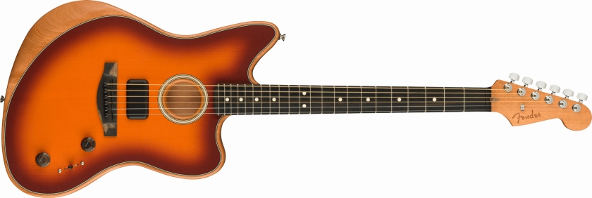Fender American Acoustasonic Jazzmaster Tobacco Sunburst