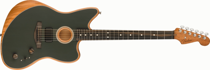 Fender American Acoustasonic Jazzmaster Tungsten