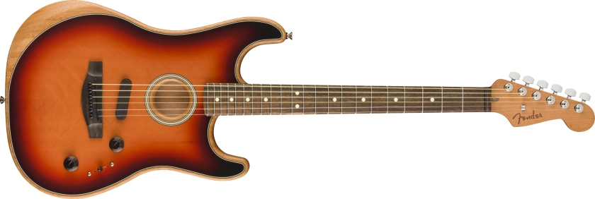 Fender American Acoustasonic Stratocaster - 3-Color Sunburst