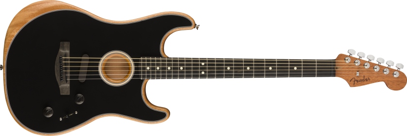 Fender American Acoustasonic Stratocaster - Black