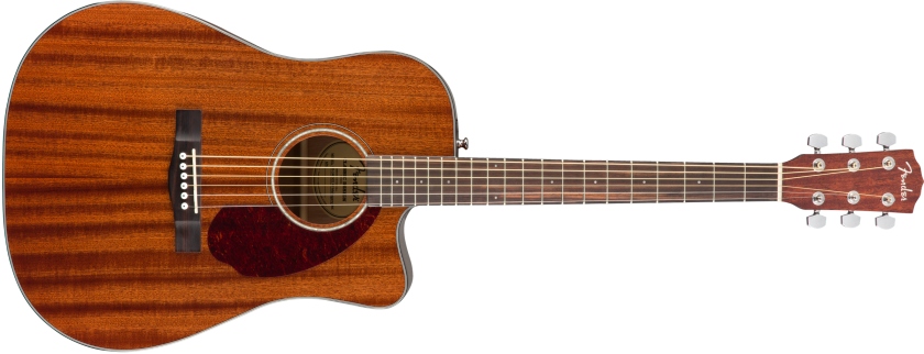 Fender CD-140SCE Dreadnought Walnut Fingerboard All-Mahogany w/Case