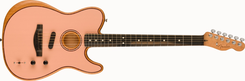 Fender FSR American Acoustasonic Telecaster Shell Pink