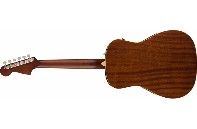 Chitară electro-acustică Fender Malibu Player WN, White Pickguard, Fiesta Red