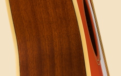 Chitară electro-acustică Fender Malibu Player WN, White Pickguard, Fiesta Red