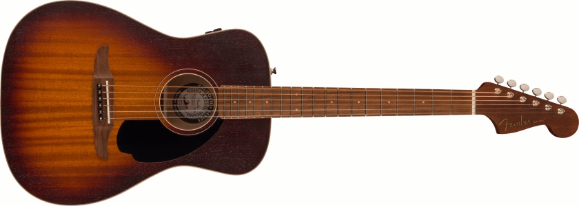Fender Malibu Special, Pau Ferro Fingerboard, Black Pickguard, Honey Burst