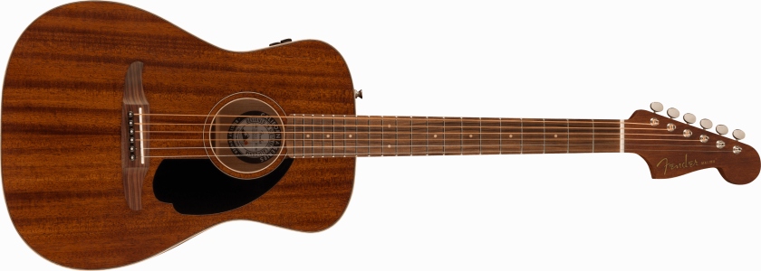 Fender Malibu Special, Pau Ferro Fingerboard, Black Pickguard, Natural