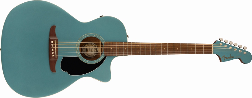 Fender Newporter Player, Walnut Fingerboard, Black Pickguard, Tidepool