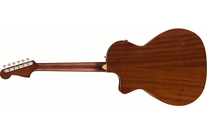 Chitară electro-acustică Fender Newporter Player, Walnut Fingerboard, Black Pickguard, Tidepool