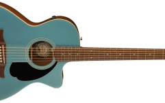 Chitară electro-acustică Fender Newporter Player, Walnut Fingerboard, Black Pickguard, Tidepool