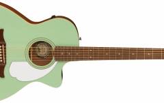 Chitară Electro-Acustică Fender Newporter Player, Walnut Fingerboard, White Pickguard, Surf Green