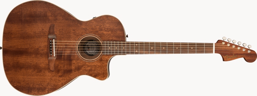 Fender Newporter Special with Gig Bag All Mahogany Pau Ferro Fingerboard Natural