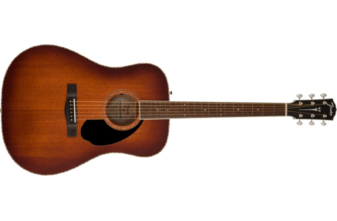Chitară Electro-Acustică Fender Paramount PD-220E Dreadnought W/C ACB Aged Cognac Burst
