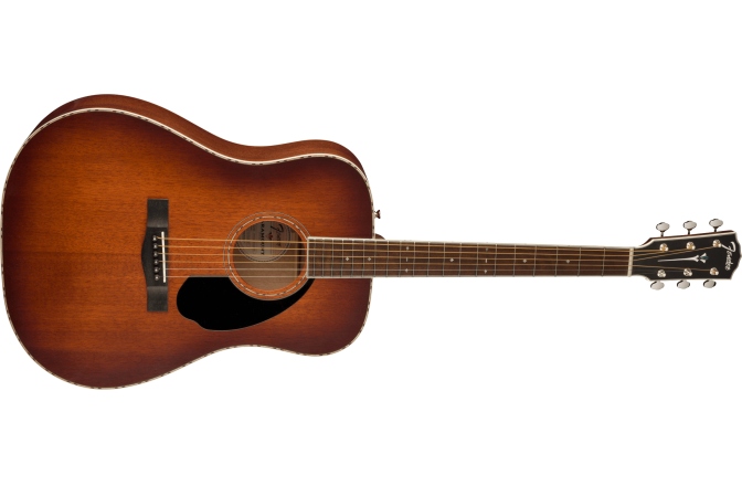 Chitară Electro-Acustică Fender Paramount PD-220E Dreadnought W/C ACB Aged Cognac Burst