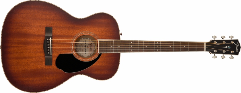 Fender Paramount PO-220E Orchestra All Mahogany Aged Cognac Burst