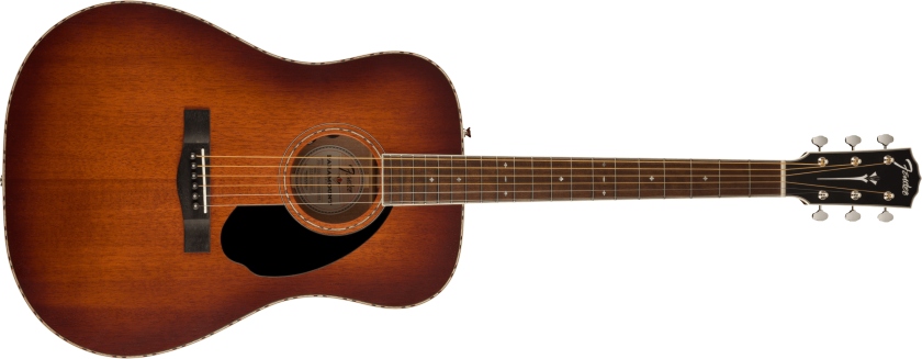 Fender PD-220E Dreadnought All Mahogany ACB MAH