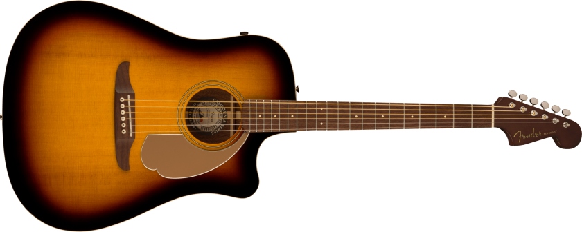 Fender Redondo Player Solid Spruce / Sapele Sunburst