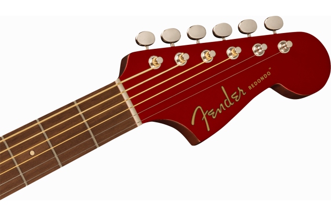 Chitară Electro-Acustică Fender Redondo Player Walnut Fingerboard Candy Apple Red