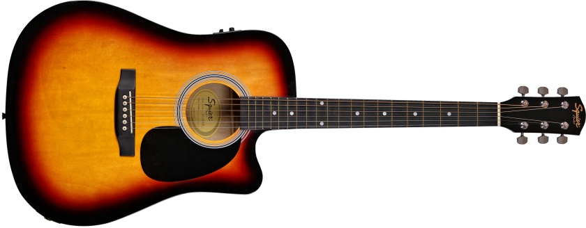 Fender Squier SA-105CE Sunburst