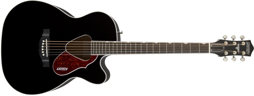 Gretsch Guitars G5013CE Rancher™ Jr. Cutaway Acoustic Electric Fishman Pickup System Black