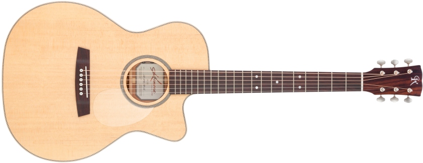 Kremona Orchestral M25E Solid Spruce/Solid Sapelli Back