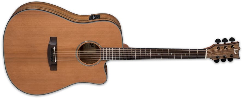LTD D-320E Natural Satin