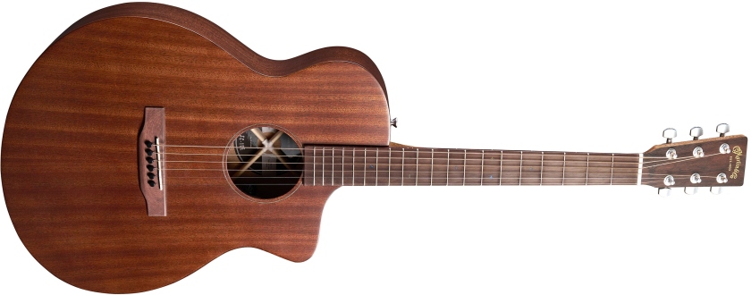 Martin Guitars SC-10E Modern Sapele w/ Softshell Case