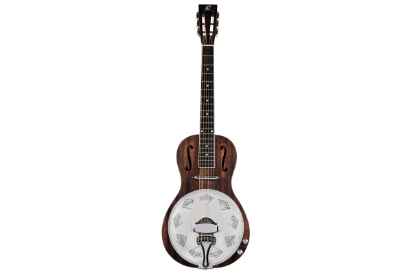 Ortega Americana Series Resonator Guitar 6 String - Whiskey Burst Matte / Chrome HW
